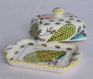 Smørbutt, smørfat, kvit-gul thumbnail