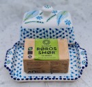 Smørbutt, smørfat, kvit-blå thumbnail