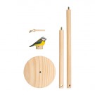 Tørkerullhaldar med blåmeis thumbnail