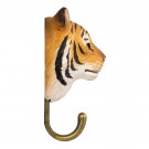 Krok, handskoren i tre, tiger thumbnail