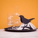 Servietthaldar, svarttrast thumbnail