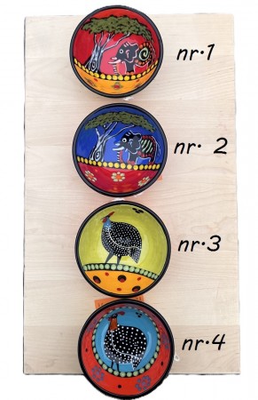 Lita skål keramikk, Bowl jogurt, 1-4