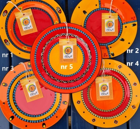 Tallerken, ISUNA frå Sør-Afrika, 2