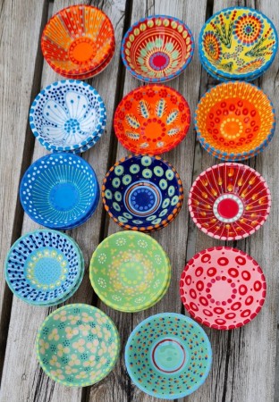Lita skål, 9 cm, 1-20